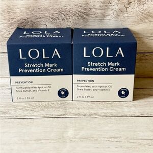 2 X Lola Maternity Stretch Mark Prevention Cream